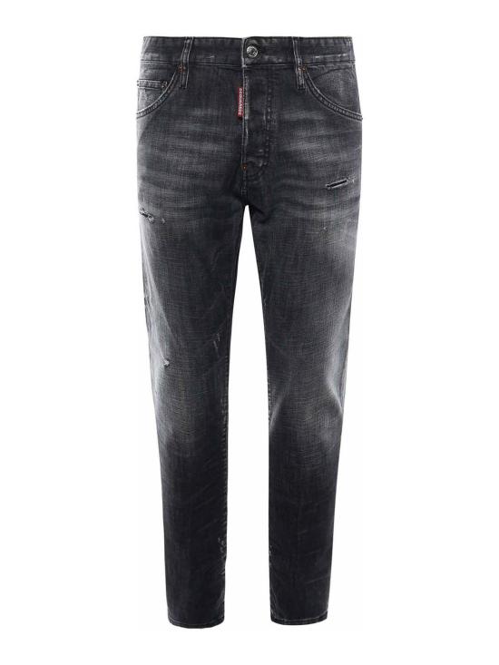 26SS 디스퀘어드2 스트레이트 팬츠 S74LB1910S30357900 Black