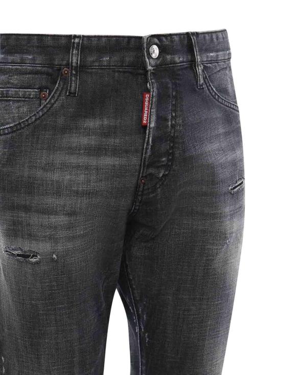 26SS 디스퀘어드2 스트레이트 팬츠 S74LB1910S30357900 Black - DSQUARED2