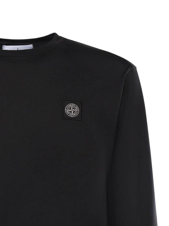  스톤 아일랜드 반팔 티셔츠 L1S152100031S0013V0029 Black - STONE ISLAND