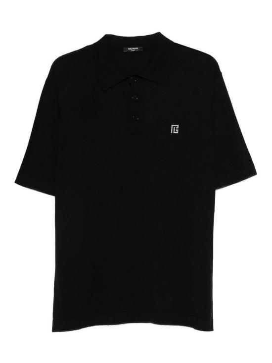 26SS 발망 스웨터 GH1GB044KJ53EQU Black