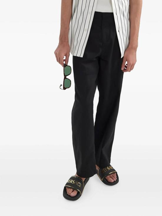  베르사체 샌들 1A1701310184962B130 Black - VERSACE