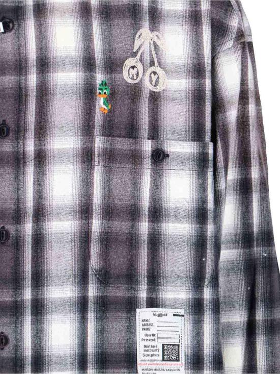  메종 미하라 야스히로 셔츠 J15SH181BLACK Black - MAISON MIHARA YASUHIRO