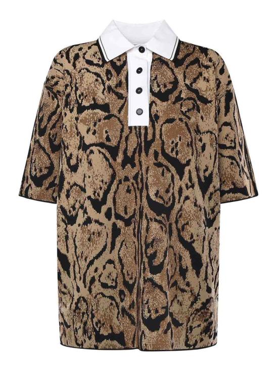 27SS 스텔라 맥카트니 폴로 티셔츠 6K11623S26178490 Multicolour