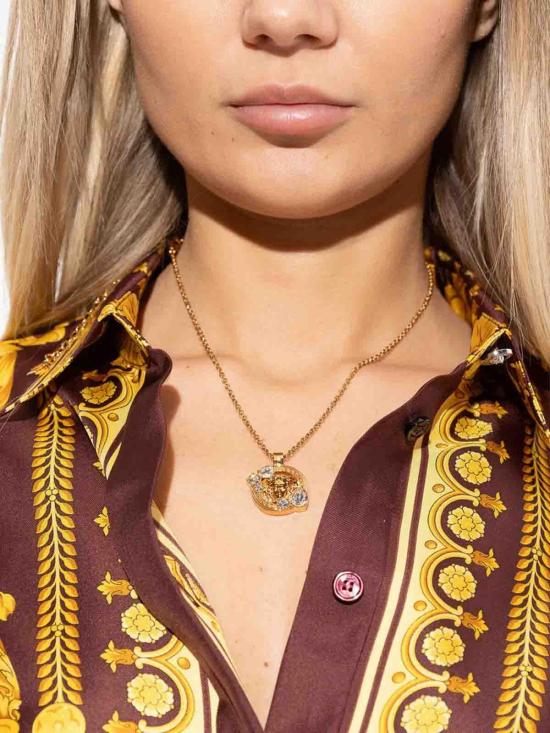 26SS 베르사체 목걸이/팬던트 1A0062110233324J090 Gold - VERSACE