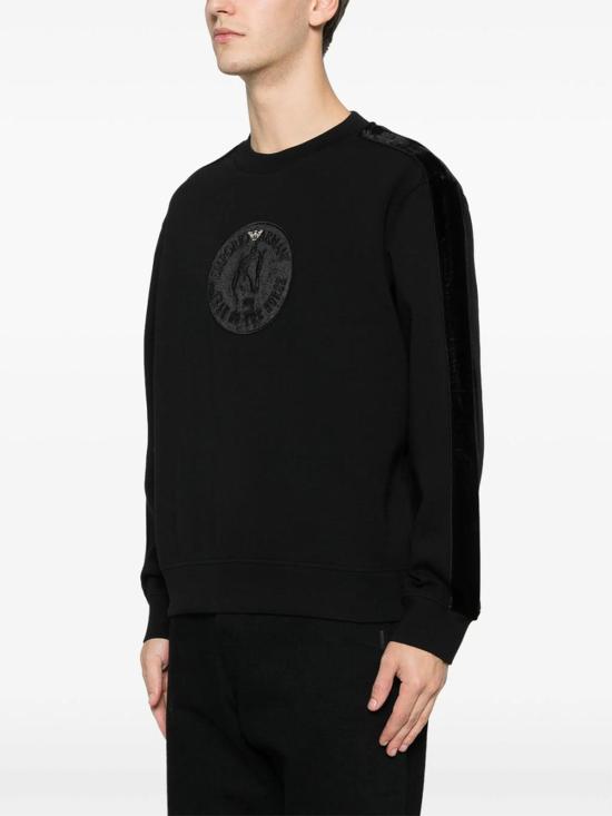  엠포리오 아르마니 탑 AF10013EM005005UC001 Black - EMPORIO ARMANI