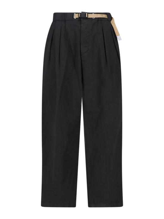 26SS 화이트샌드 스트레이트 팬츠 26SU90190999 Black