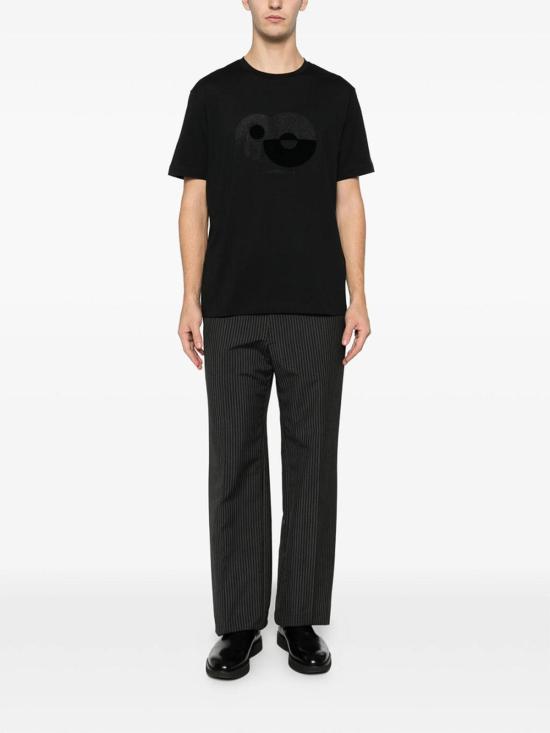 26SS 엠포리오 아르마니 반팔 티셔츠 AF14795EM004760FC013 Black - EMPORIO ARMANI