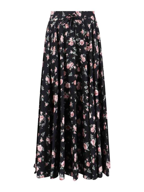 26SS 돌체앤가바나 미디 스커트 F4DBGTFSA8CHN5XQ Black