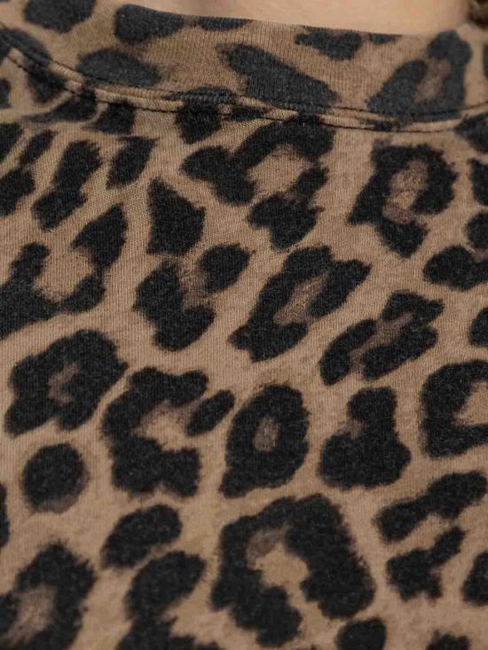 26FW 애니빙 반팔 티셔츠 A0811154MTL59 ANIMAL PRINT - ANINE BING