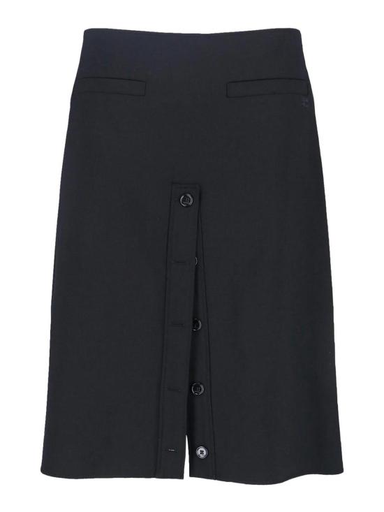 26SS 쿠레쥬 미디 스커트 126CJU333PL01709999 Black