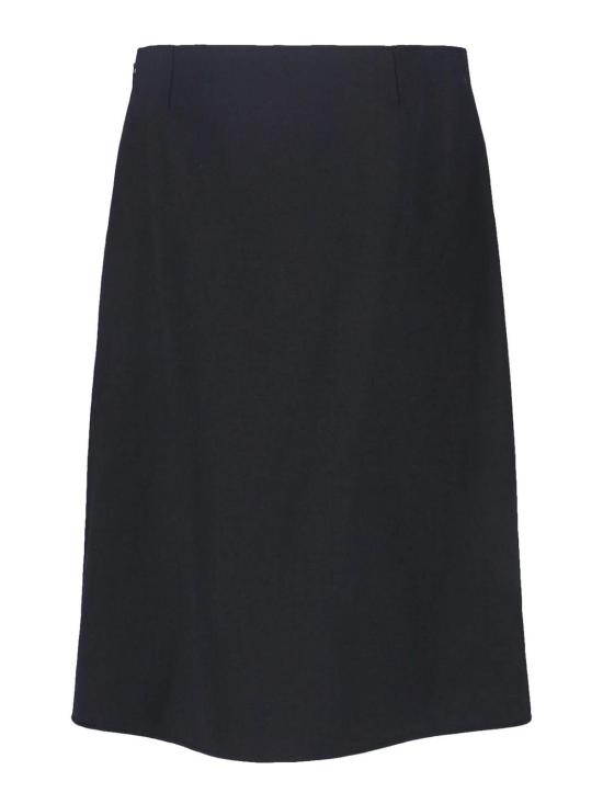 26SS 쿠레쥬 미디 스커트 126CJU333PL01709999 Black - COURREGES