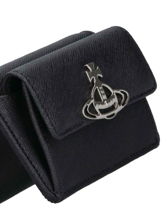 27SS 비비안웨스트우드 지갑 5115002UWL001NN401 Black - VIVIENNE WESTWOOD