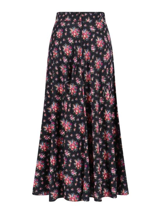 26SS 돌체앤가바나 미디 스커트 F4DCPTFSA78HN5XK Black - DOLCE & GABBANA