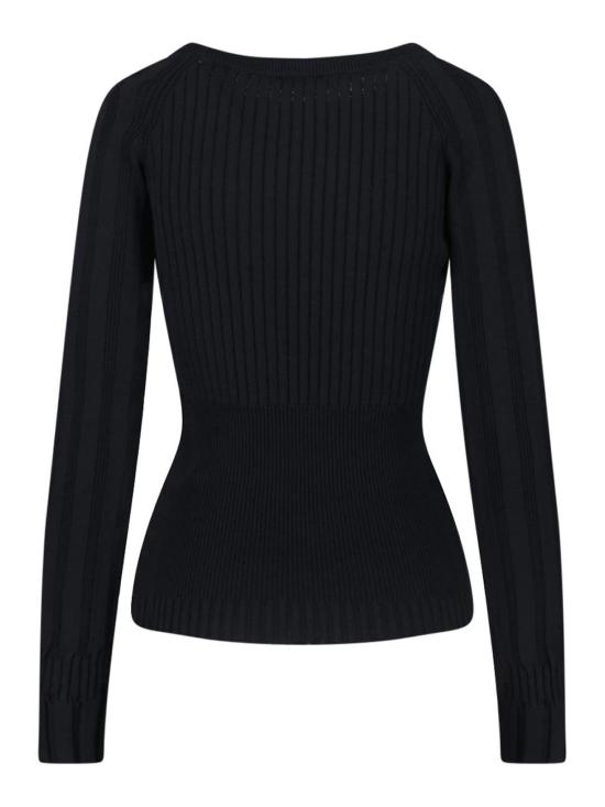  발망 탑 GF1ARA60KJ450PA Black - BALMAIN