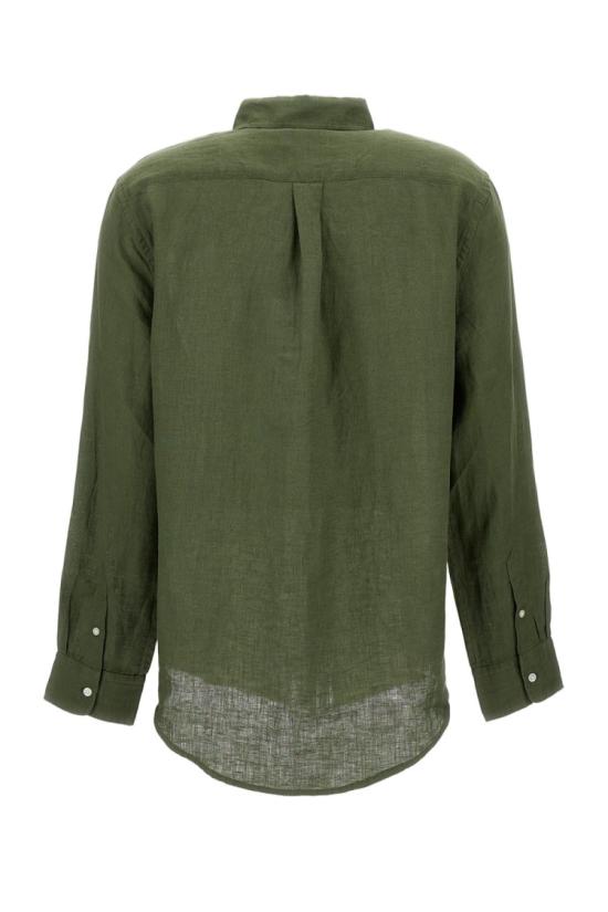 26SS 폴로 랄프로렌 포니 자수 리넨 셔츠 (211970730009) 211970730507SUPPLYOLIVE Green - POLO RALPH LAUREN