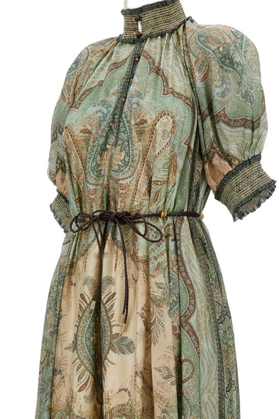 26SS 짐머만 원피스 5581DRS262TPTM Green - ZIMMERMANN