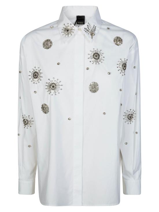 26SS 핑코 셔츠 106225A31W Z04 BIANCO