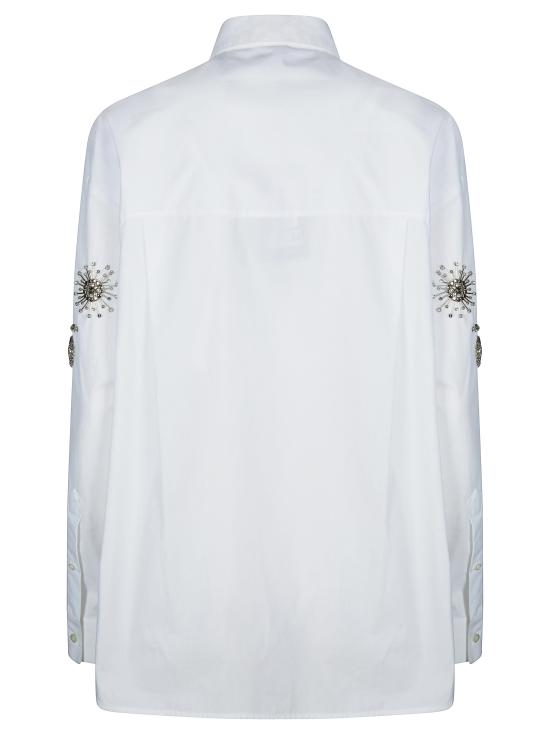 26SS 핑코 셔츠 106225A31W Z04 BIANCO - PINKO