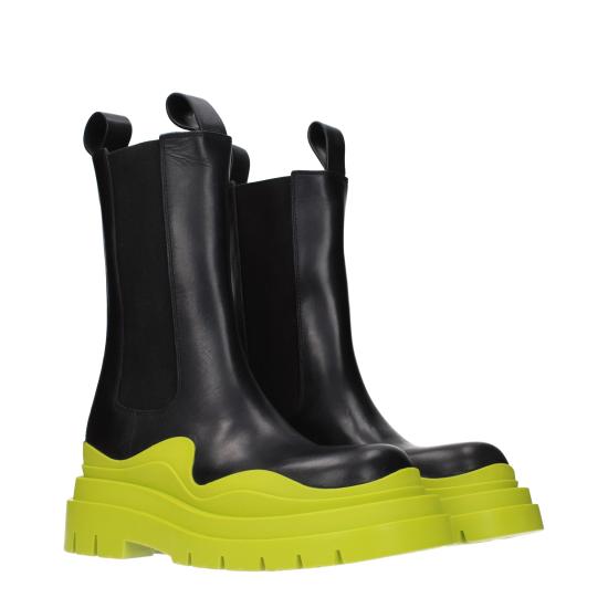 25SS 보테가베네타 부츠 630297VBS50NEROLIME - BOTTEGA VENETA