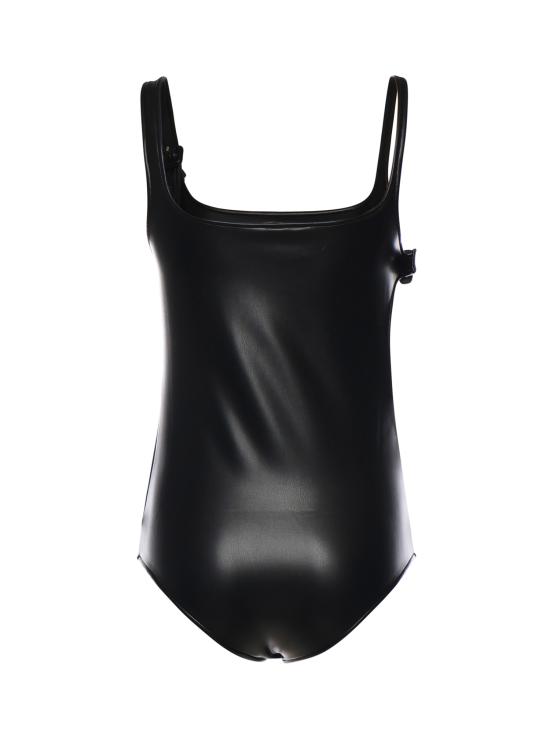 26SS 쿠레쥬 바디수트 티셔츠 126JMB055PU0049 9999 Black - COURREGES