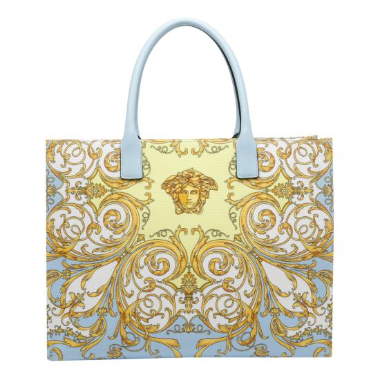 26SS 베르사체 V 올오버 라 메두사 라지 토트백 1004741 1A171485UD6V MultiColour - VERSACE