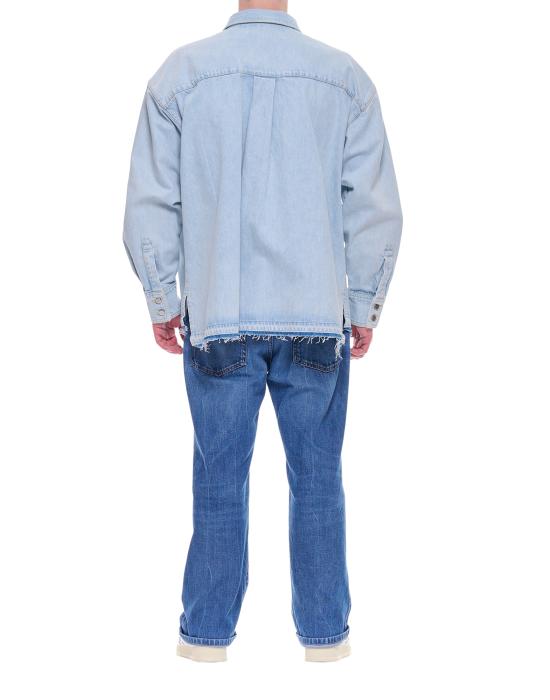 25SS DESMORE 데님 자켓 데스모어 남성용 연청 데님 오버셔츠 MC025LO01 (연청 오버셔츠) - OTHER BRANDS