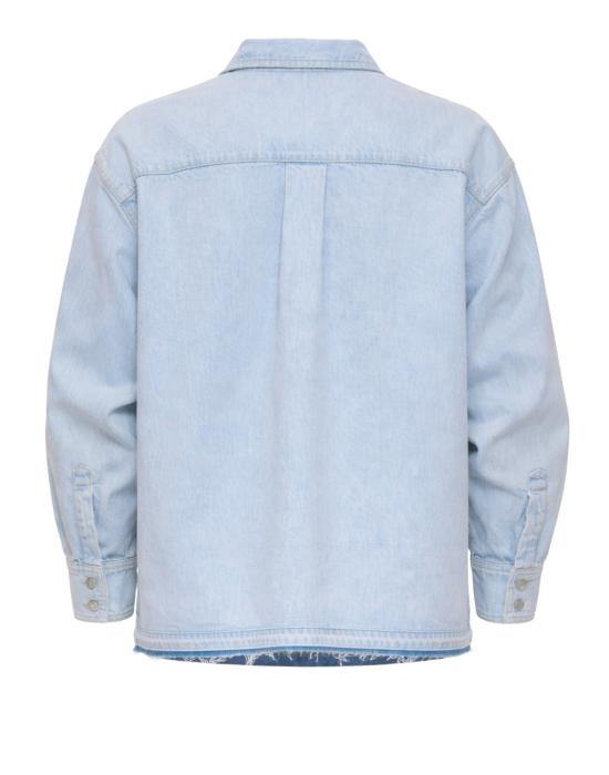 25SS DESMORE 데님 자켓 데스모어 남성용 연청 데님 오버셔츠 MC025LO01 (연청 오버셔츠) - OTHER BRANDS