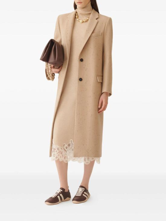 25FW 파비아나 필리피 원피스 롤넥 레이스 트리밍 드레스 - FABIANA FILIPPI