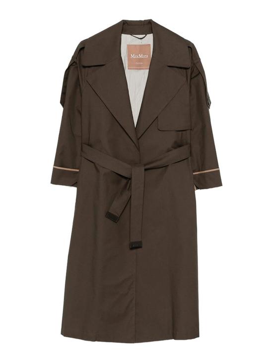 26SS 막스마라 더 큐브 자켓 MTCUTRENCH251003 Green