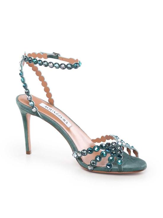 26SS 아쿠아주라 샌들 TQLMIDS0SUELGE Green - AQUAZZURA