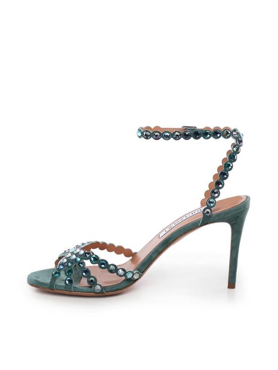 26SS 아쿠아주라 샌들 TQLMIDS0SUELGE Green - AQUAZZURA