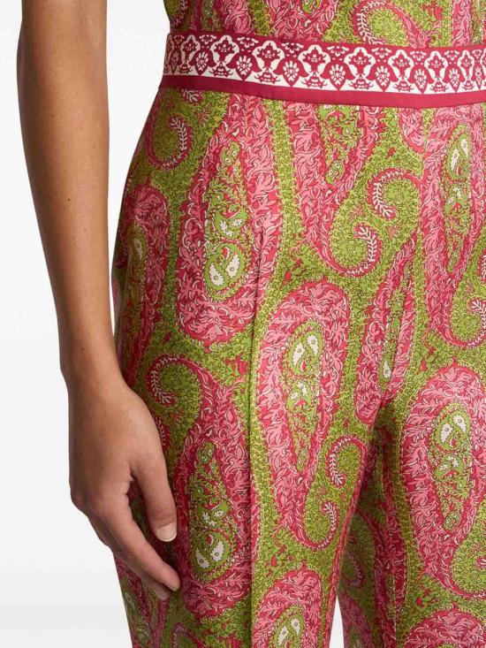  에트로 팬츠 99SPSJ0WREA0069X0896 Green - ETRO