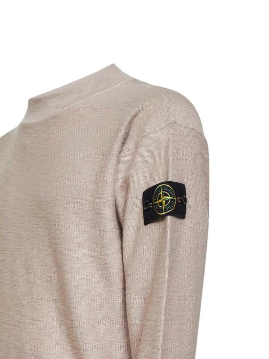26SS 스톤 아일랜드 스웨터 L1S155100044S01B0 V009A Beige - STONE ISLAND