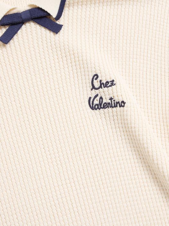 26SS 발렌티노 가라바니 미디 원피스 8B3KD14Z9JV BRP White - VALENTINO GARAVANI