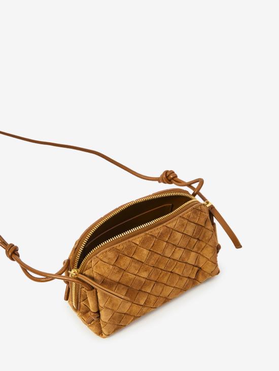 26SS 보테가베네타 숄더백 794258V5ZZ4 2588 Brown - BOTTEGA VENETA