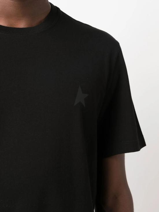 26SS 골든구스 반팔 티셔츠 GMP01220P000593 90100 BLACK - GOLDEN GOOSE