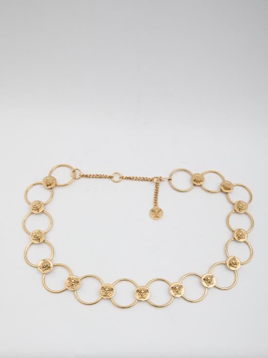 26SS 베르사체 레귤러 벨트 1022367 GOLD