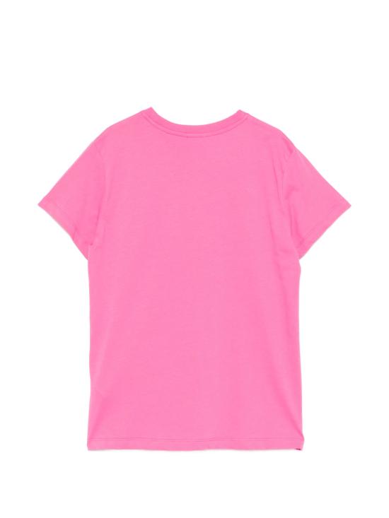 26SS [키즈] 모스키노 티셔츠 HUM05OLAA03 50533 Fuchsia - MOSCHINO