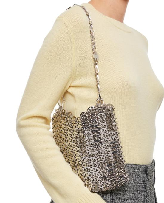  파코라반 숄더백 19ESS0007MET001P040 Silver - PACO RABANNE