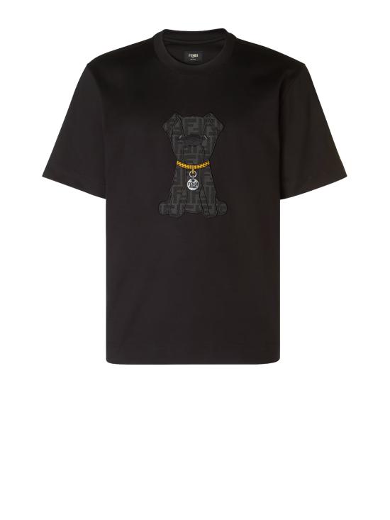 26SS 펜디 반팔 티셔츠 FY0936 AW0PF0QA1 Black