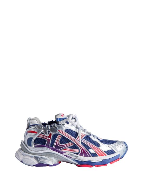 26SS 발렌시아가 러너 스니커즈 772774 WRUNG4610 NAVY RED GREY