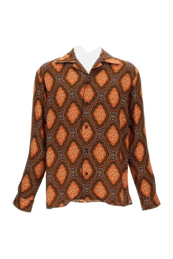 25FW 드롤드무슈 긴팔 셔츠 ISH234VI022BN Multicolor