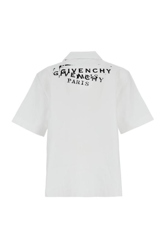 26SS 지방시 반팔 셔츠 BM618F1YJQ100 White - GIVENCHY