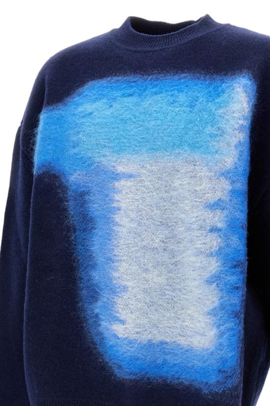 25FW 지방시 니트웨어 BM90VT4YNB407 Blue - GIVENCHY