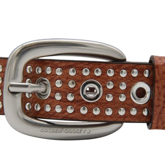 25FW 골든구스 벨트 GMA00775A00013055312 Brown - GOLDEN GOOSE