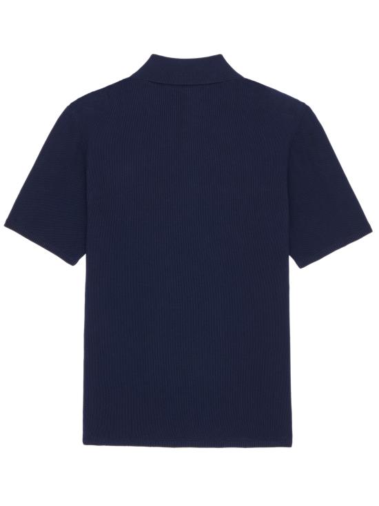 26SS 생로랑 폴로 티셔츠 858843Y77HW 4141 Blue - SAINT LAURENT