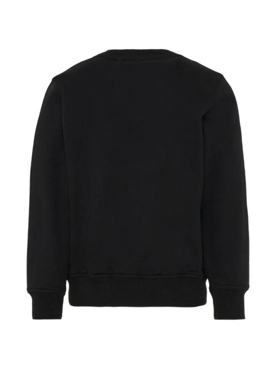 26SS [키즈] 모스키노 니트/스웻셔츠 HUF09ULCA19 60100 Black - MOSCHINO