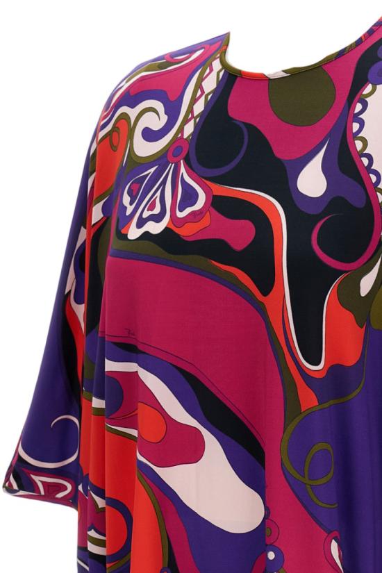 25FW 에밀리오푸치 탑 5UJM805U737017 Multicolor - EMILIO PUCCI