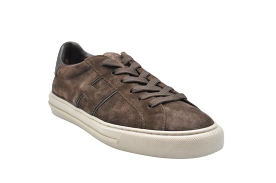 25FW 호간 레벨 스니커즈 HXM6910FU10UHO0UU0 Brown - HOGAN