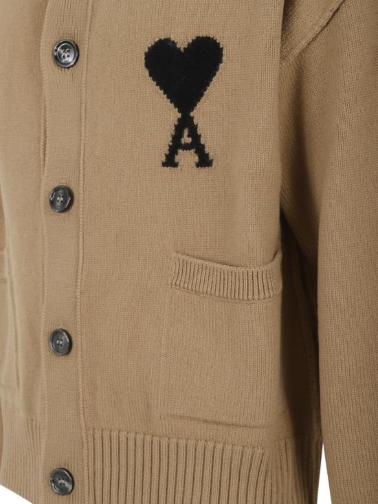 25FW 아미 니트웨어 UKC368018 Brown - AMI